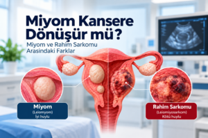 Miyom kansere dönüşür mü? Miyom ve rahim sarkomu arasındaki fark
